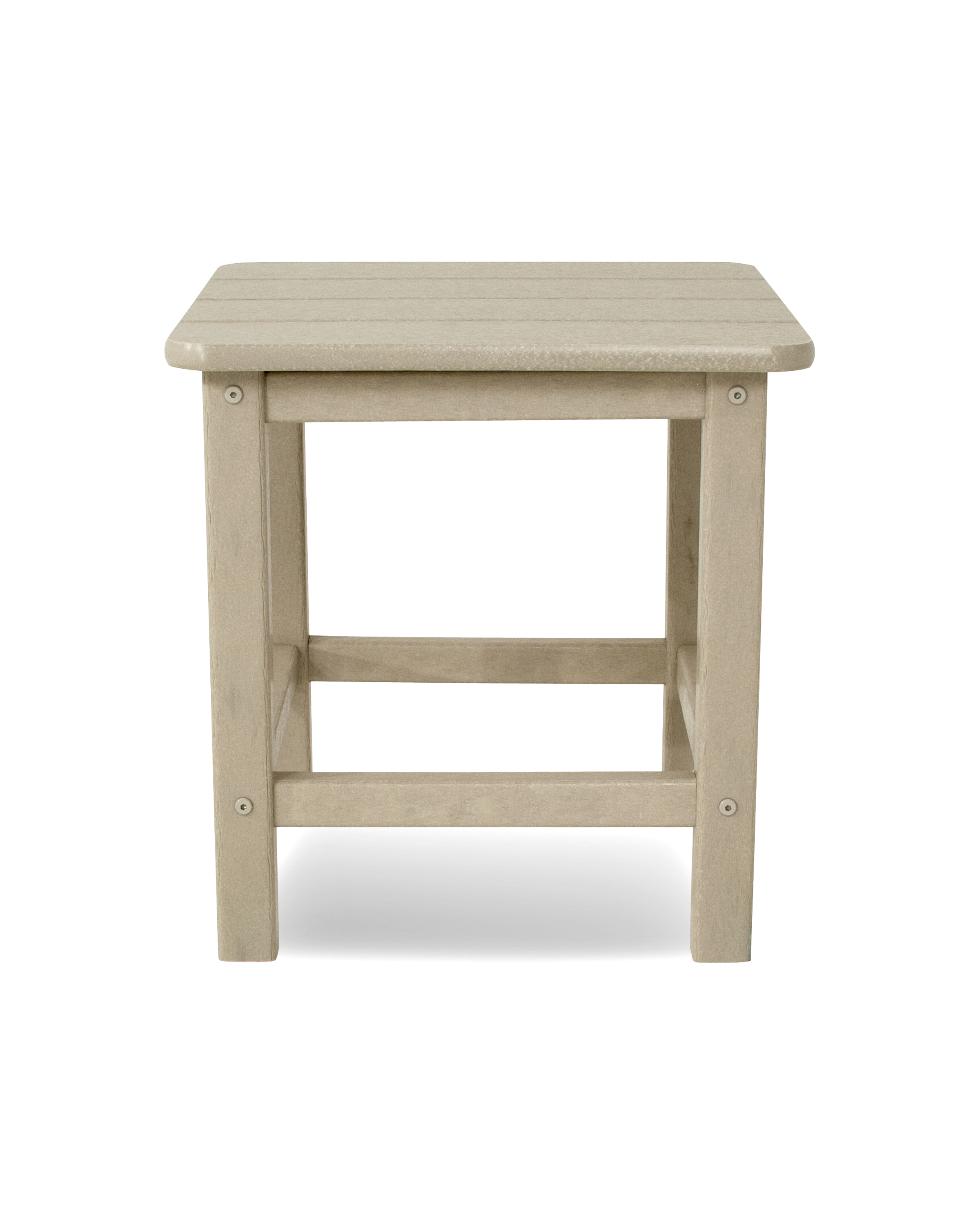 This Side Table Is The Perfect Accent Piece For All Of The Chairs In The Seashell Collection. Polywood Furniture Is Constructed Of Solid Polywood Lumber That