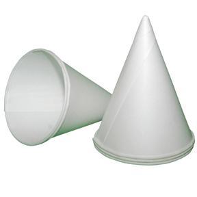 Cone Cups 5oz Rolled Edge - pack of 200