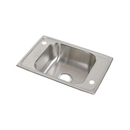 SS 25x17x6.5 Single Drop-in ADA Sink