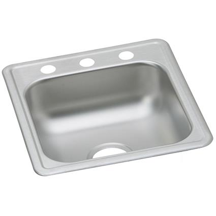 SS 17x19x6.1 Single Bowl Drop-in Sink