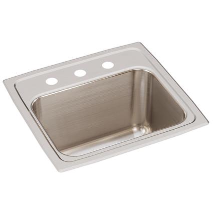 SS 17x16x10.1 Single Drop-in Sink