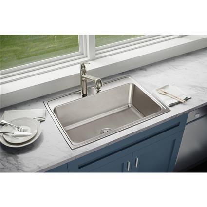 SS 31x22x10.1 Single Drop-in Sink