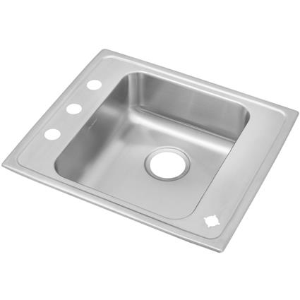 SS 22x19.5x4 Single Drop-in ADA Sink