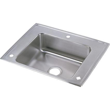 SS 28x22x4 Single Drop-in Sink Kit
