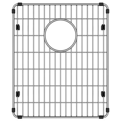 SS 12-3/4"x15-1/4"x1-1/4" Bottom Grid