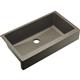 Elkay Quartz Luxe 36 x 21 x 9 Single Bwl Apron Sink w Perfect Drain ...