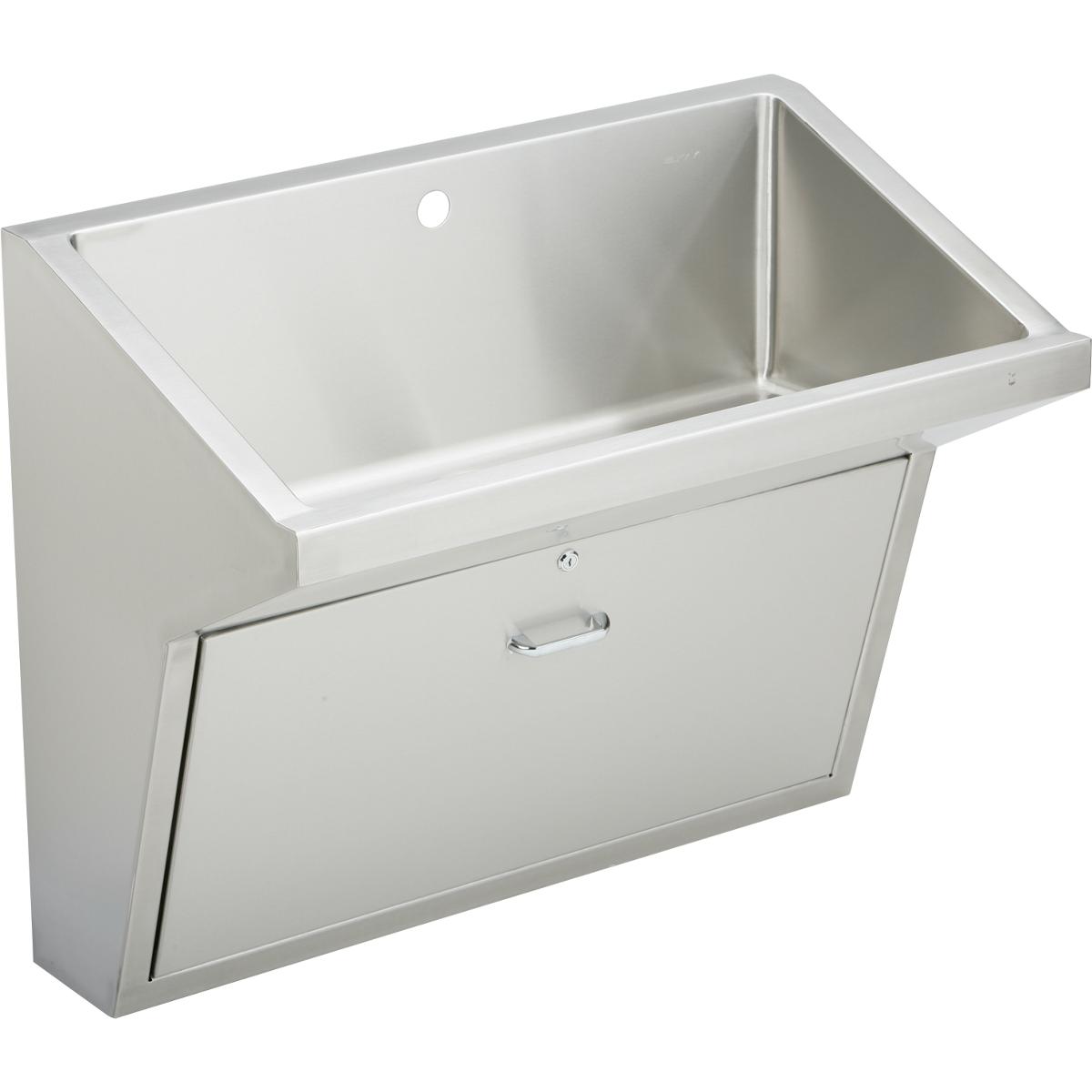 Elkay Ss 33 X 16 1316 X 30 Wall Hung Single Station Surgeon Scrub Sink 0911