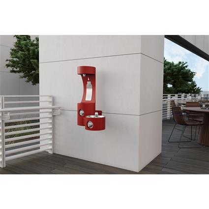 Outdoor Bottle Filling Station Wall Mt