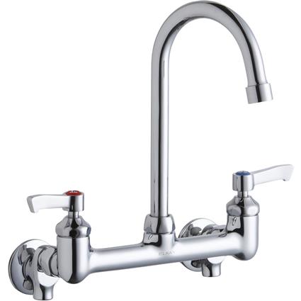 Wall Faucet w/ 5" Gneck Spout 2" Handle