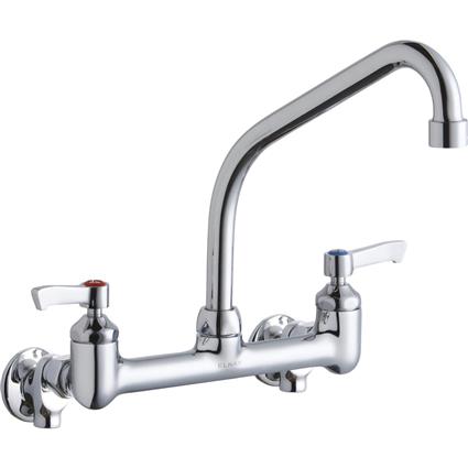 Wall Faucet 8" High Arc Spout 2" Handle