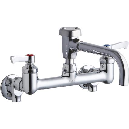 Wall Faucet w/ 7" Vented Spout 2" Handle