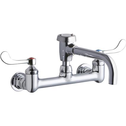 Wall Faucet w/ 7" Vented Spout 4" Handle