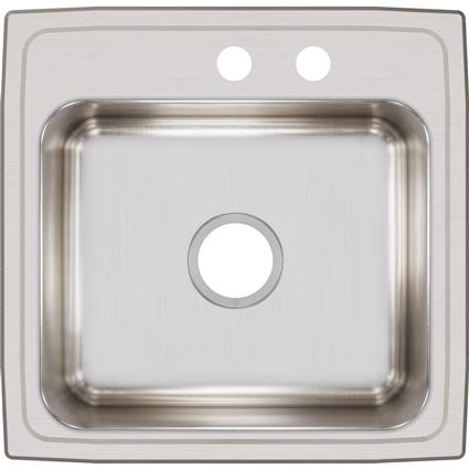 SS 19.5x19x7.5 Single Drop-in Sink
