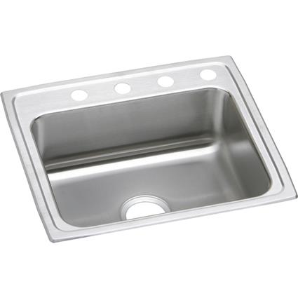 SS 25x21.2x4 Single Drop-in ADA Sink