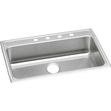 SS 31x22x6 Single Drop-in ADA Sink