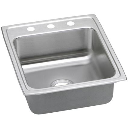 SS 19.5x22x5.5 Single Drop-in Sink
