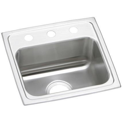 SS 17x16x7.1 Single Bowl Drop-in Sink