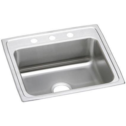 SS 25x22x7.5 Single Bowl Drop-in Sink
