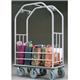 41.5" Glaro Glider Premium Bellman Cart with 6 Pneumatic Wheels - With Numerous Color Choices