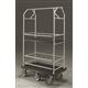 48.5" Glaro Value Condo Carts with Removable Shelves and 1" Diameter Tubing and 6 Pneumatic Wheels - With Numerous Color Choices