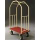 41.5" Glaro Deluxe Bellman Cart with 1.5" Diameter Tubing and 4 Pneumatic Wheels - With Numerous Color Choices