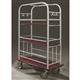 48.5" Glaro High Roller Condo Cart with Removable Shelves and 1.5" Diameter Tubing and 4 Pneumatic Wheels - With Numerous Color Choices