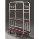48.5" Glaro High Roller Condo Cart with Removable Shelves and 1.5" Diameter Tubing and 6 Pneumatic Wheels - With Numerous Color Choices