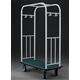 49.5" Glaro Glider Premium High Roller Bellman Cart with 4 Pneumatic Wheels - With Numerous Color Choices