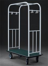 49.5" Glaro Glider Premium High Roller Bellman Cart with 4 Pneumatic Wheels - With Numerous Color Choices