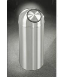 The 'New Yorker' Self Closing Dome Receptacle 12 Gallon
