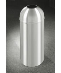 The 'New Yorker' Open Dome Top Receptacle 8 Gallon