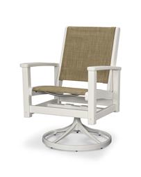 polywood coastal swivel rocker