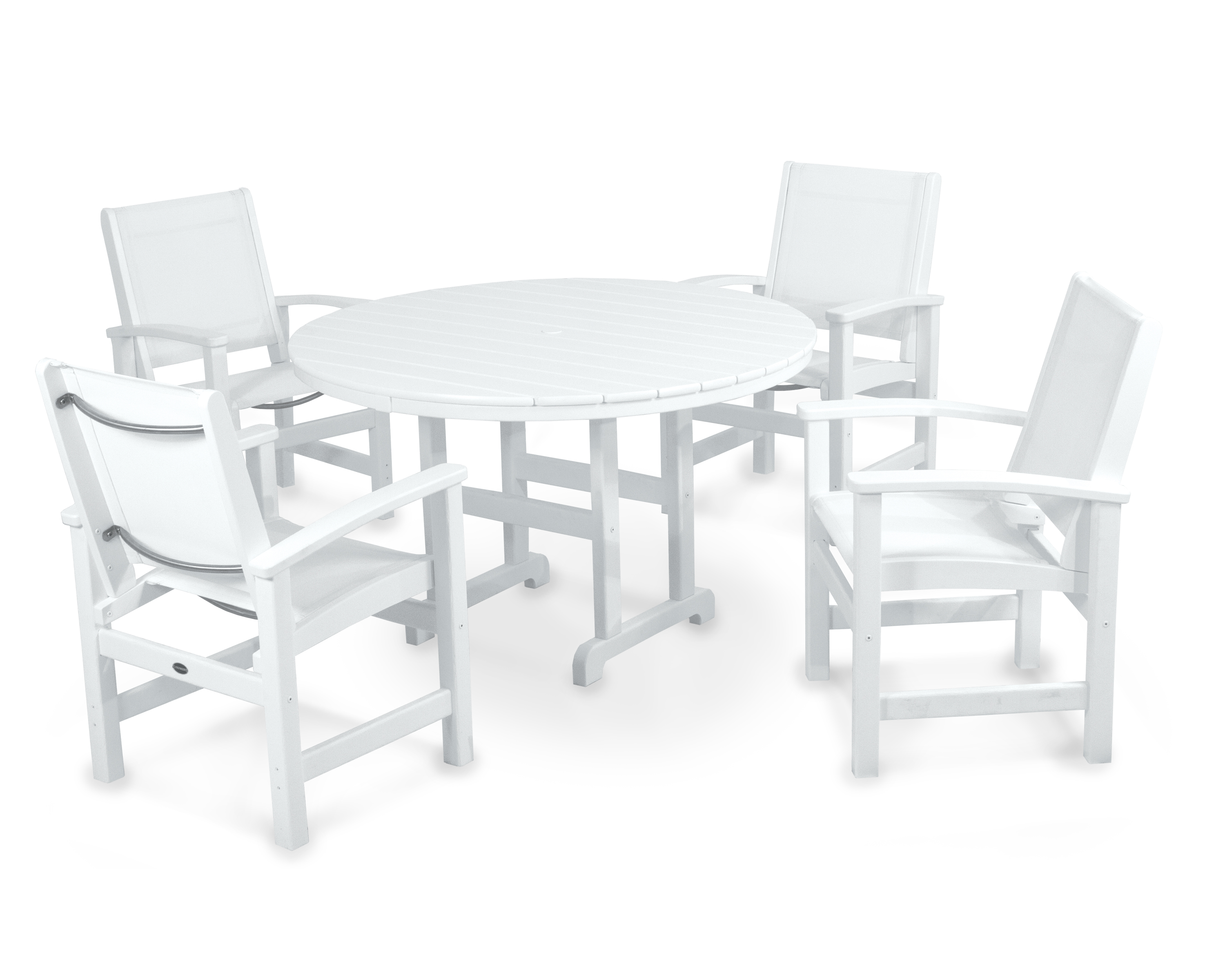 POLYWOOD® Coastal 5Piece Dining Set