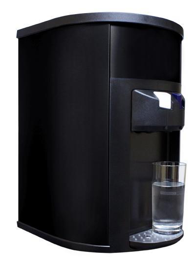 Space Efficient Black Stainless Steel Water Cooler
